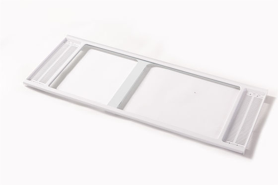 Adjustable Corrosion Resistance 4mm Fridge Glass Shelves