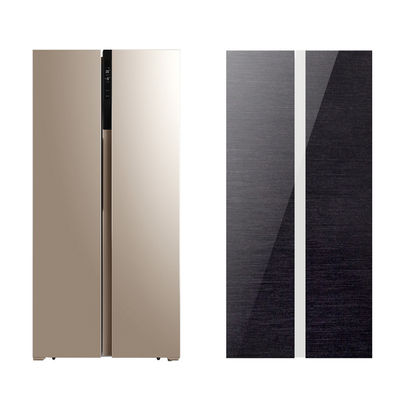 High End Oil Proof Refrigerator Door Panels made of Toughened Tempered Glass