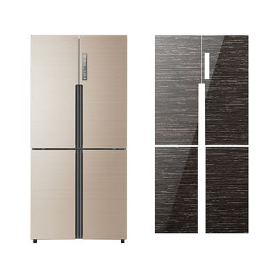 UV Micro Imprinting Black Rain Grain Pattern Refrigerator Door Panel