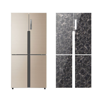 Scratch Proof UMI Ice Flower Pattern Refrigerator Door Panel 3.2mm thickness