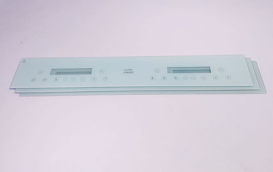 Oven Door Mark Printed Tempered 3.2mm Glass Control Panel