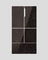 3.2mm thick Black Color Fully Tempered Glass Refrigerator Door Panel