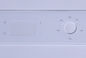 White Microwave Anti Reflective Holes Glass Control Panel
